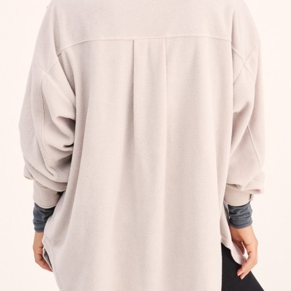 NWT Lightweight Fleece Shacket Shirt Jacket - Picture 5 of 6